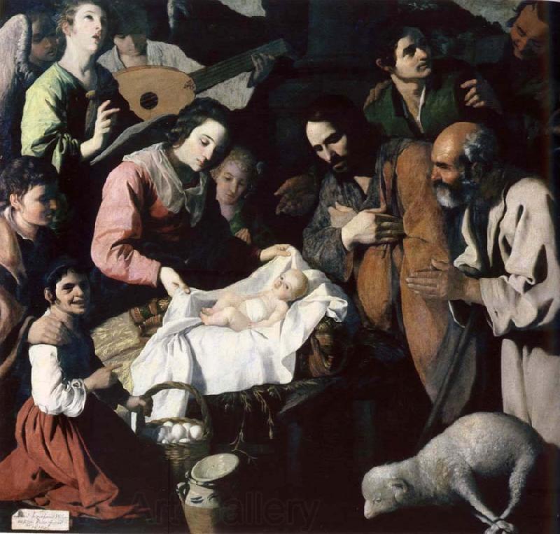 Francisco de Zurbaran The adoration of the shepherd